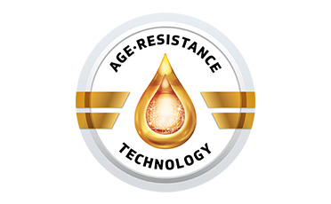 Logo technológie Age-Resistance