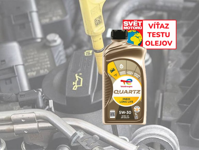 motorový olej Quartz Ineo – víťaz testu olejov