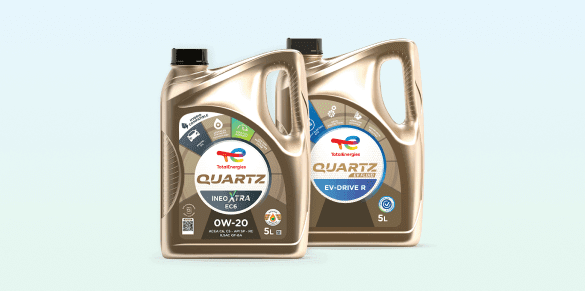 5 l balenie oleja Quartz Ineo Xtra a kvapaliny EV Drive R